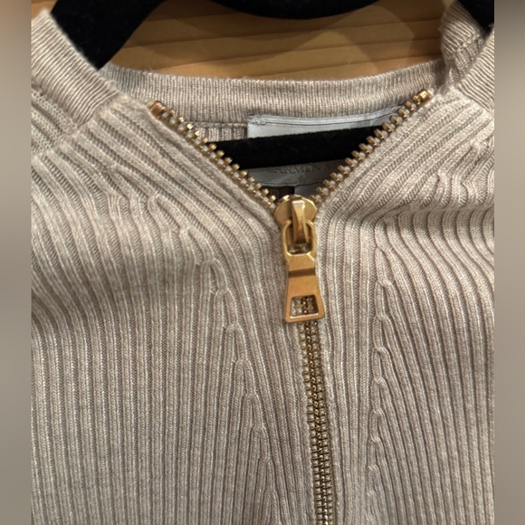 Carmen Ribbed Zip-Up Sweater - Picture 4 of 4